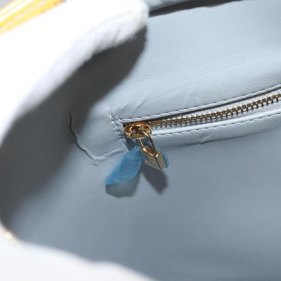 LOUIS VUITTON Monogram Vernis Houston Hand Bag Gris M91053 - Picture 11 of 16